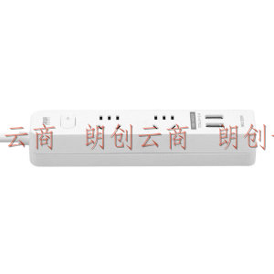 SANWA SUPPLY 多口安全插座 多孔插线板 带USB接口 220v 2*USB接口+2插口 白色 TAP-C2U-15