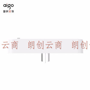 爱国者(aigo)多功能一转二插头 墙面扩展电源转换器 适用于卧室厨房 无线转换插座AZ0221