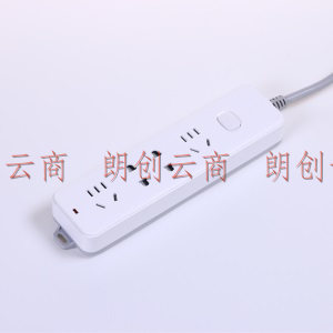 拳王 QUANWANG Q522插排插线板拖线板电源插座带线四孔插座3米