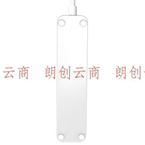韩电（KEG）新国标插座/插排/插线板/接线板/拖线板 2USB口2孔位全长1.8米 支持2A充电 HD-ZSB-02KU2苹果白