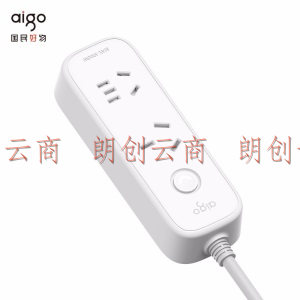 爱国者（aigo)16A大功率延长线插座空调热水器延长线插座 全长1.8米AC0201D