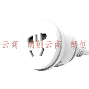 韩电（KEG）新国标插座/插排/插线板/接线板 户外电动车电瓶车充电延长线HD-ZYBP-01 一体注塑带防尘盖1米