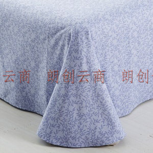 梦洁 MAISON 床品套件 纯棉印花四件套 床单被罩 清风徐来 1.8m床 220*240cm