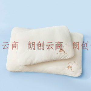 罗莱家纺罗莱儿童针织棉大豆纤维A类透气枕芯儿童柔软舒适枕头  35*55cm