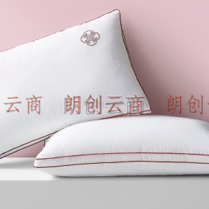 罗莱家纺LUOLAI 枕头枕芯呵护枕决明子枕头芯对枕一对装 鸾凤良缘纤柔枕（一对装）） X