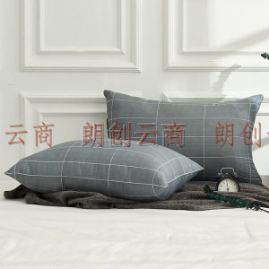 简丽（janlee）羽丝绒枕头枕芯 床上用品单人成人学生宿舍 单只装 48*74cm 格调情缘