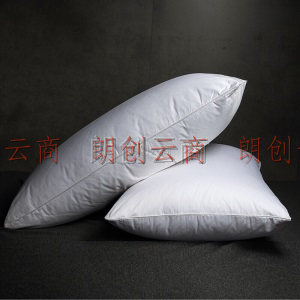 南极人NanJiren 全棉枕套+枕头组合装 酒店枕头家用枕头芯柔软学生枕芯
