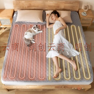 环鼎电热毯双人电褥子水暖毯水暖炕水暖床垫水热毯 双控1.8*2.0m