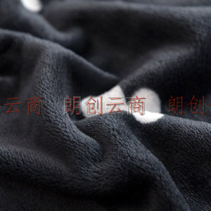 九洲鹿 毛毯加厚法兰绒毯子 春秋午睡空调毛巾被盖毯 云朵 200*230cm