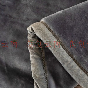 南极人NanJiren 毛毯 双层加厚拉舍尔毛毯 5.6斤秋冬保暖厚毯子被子空调毯冬季盖被盖毯 180*220cm