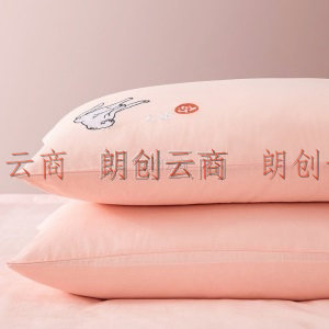 水星家纺 床上四件套纯棉 水洗棉儿童卡通套件用品床单被罩被套 不适合上班1.8米床