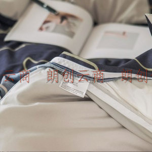 南极人 套件家纺 水洗棉学生三件套 床单被罩 单人宿舍床上用品 小海豚 适用1.2米床