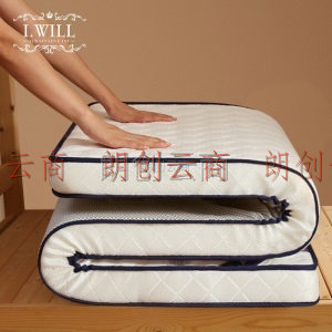 艾维（I-WILL）学生宿舍单人床垫软垫1.2米加厚上下铺专用被褥夏季0.9乳胶海绵垫 厚度约5厘米 120*200cm