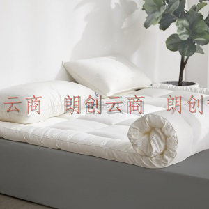安睡宝（SOMERELLE）床垫 双层立体款防水抗菌褥子 三防软床垫垫子 布鲁克 双人 150*200*6cm