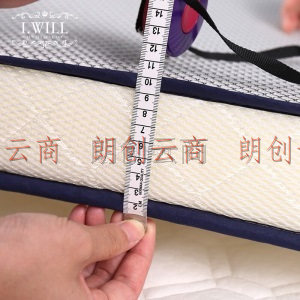 艾维（I-WILL）学生宿舍单人床垫软垫1.2米加厚上下铺专用被褥夏季0.9乳胶海绵垫 厚度约5厘米 120*200cm