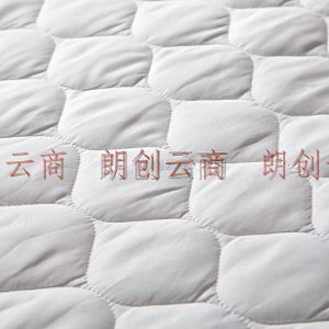 康尔馨 五星级酒店床褥子 床保护垫 防滑防水透气床垫子 可折叠可水洗 1.8米床 180*200cm