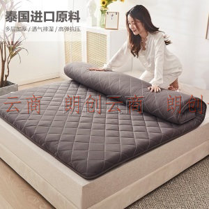 恒源祥 床上用品床垫乳胶床褥1.2米床 床褥子保护垫床垫子宿舍双人可折叠学生垫被