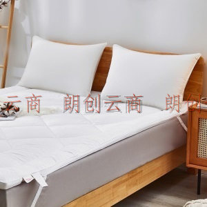 梦洁 MEE  一级新疆棉纯棉提花床垫 双人全棉床垫床褥保护垫 适用1.5米床