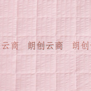 富安娜（FUANNA）家纺圣之花 席梦思薄床垫褥子防移位 磨毛泡泡纱保护床垫  1.2米(120*200cm)浅粉色