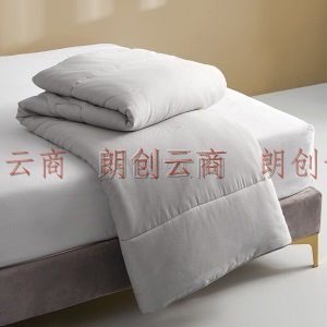 大朴（DAPU）床垫 A类纯新疆棉花床垫 纯棉抗菌面料 加厚床褥子 榻榻米床护垫 迷雾灰 180*200cm