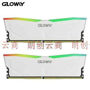 光威（Gloway）16GB(8Gx2)套装 DDR4 3600频率 台式机内存条 深渊系列-轻羽白 流光炫彩RGB灯条/游戏超频