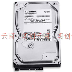 东芝(TOSHIBA) 1TB 32MB 5700RPM 监控硬盘 SATA接口 影音串流系列 (DT01ABA100V) 监视应用优化