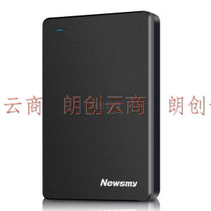 纽曼（Newsmy）320GB 移动硬盘 清风金属系列 USB3.0 2.5英寸 黎明黑 112M/S 低功耗高速度