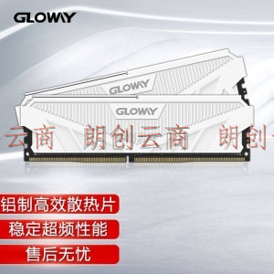 光威（Gloway）16GB(8Gx2)套装 DDR4 3600 台式机内存 天策系列-皓月白