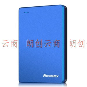 纽曼（Newsmy）320GB 移动硬盘 清风金属系列 USB3.0 2.5英寸 海岸蓝 112M/S 低功耗高速度