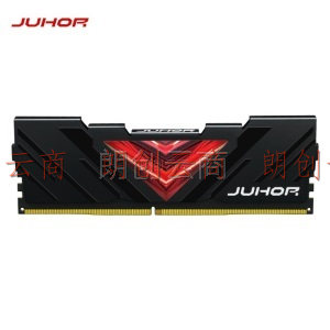 JUHOR 玖合 16GB DDR4 2666 台式机内存条 忆界马甲条