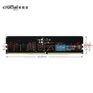 英睿达（Crucial）32GB（16GB×2）套装 DDR5 4800频率 台式机内存条 美光原厂颗粒