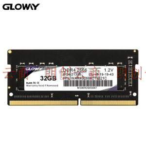 光威（Gloway）32GB DDR4 2666 笔记本内存条 战将系列-精选颗粒/稳定兼容
