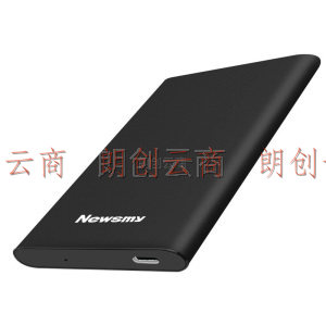 纽曼（Newsmy） 1TB 移动硬盘 明月时尚版系列 USB3.1 2.5英寸 曜岩黑 118M/S 极速传输