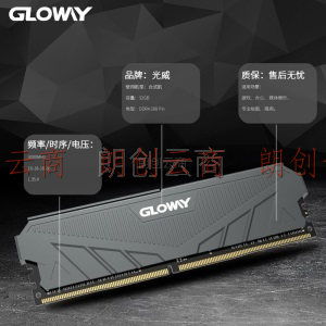 光威（Gloway）32G DDR4 3000 台式机内存 天策系列-摩登灰