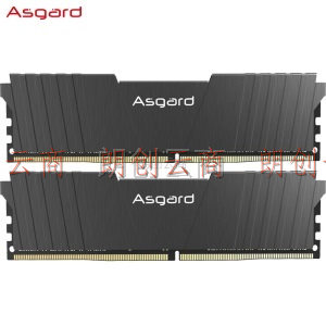 阿斯加特（Asgard）16GB(8Gx2)套装 3200频率 DDR4 台式机内存条 洛极51℃灰-游戏超频利器/T2