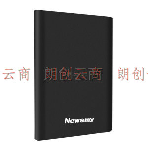 纽曼（Newsmy） 1TB 移动硬盘 明月时尚版系列 USB3.1 2.5英寸 曜岩黑 118M/S 极速传输