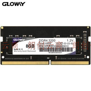 光威（Gloway）8GB DDR4 3200 笔记本内存条 战将系列-精选颗粒/稳定兼容