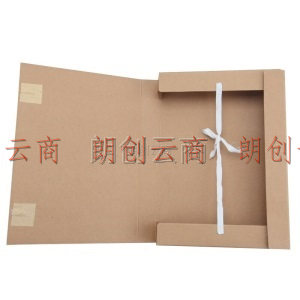 广博(GuangBo)10个装40mm党建高质感纯浆久存耐用A4牛皮纸文件盒/档案盒/资料盒A8014