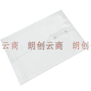 广博(GuangBo)12只装A4加厚透明文件袋/PP档案袋/办公用品P0008