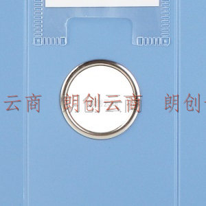 齐心(Comix) 6个装 35mm耐用型粘扣档案盒/A4文件盒/资料盒 A8035-6 蓝色 办公用品