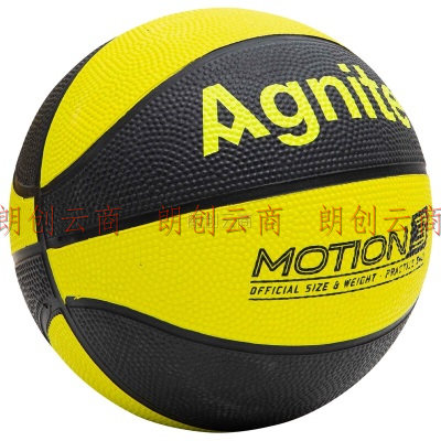 安格耐特 3号儿童玩具篮球 幼儿园拼色拍球皮球 颜色随机F1101