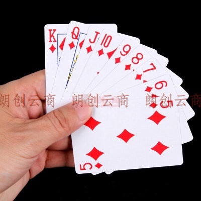 姚记扑克牌990不透光专业纸 6条装共计60副 耐折弯回弹好娱乐纸牌扑克