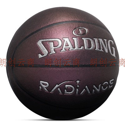 斯伯丁（SPALDING）珠光夺目炫酷蓝球标准7号训练篮球 77-384Y