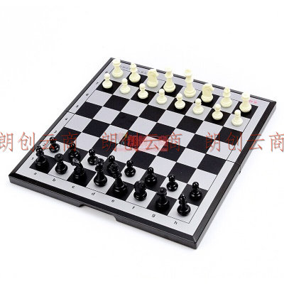 成功磁石国际象棋5215磁性折叠圆角款 黑白象棋套装入门教学培训