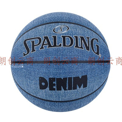 斯伯丁（SPALDING）牛仔蓝色系列吸湿7号PU篮球77-735Y