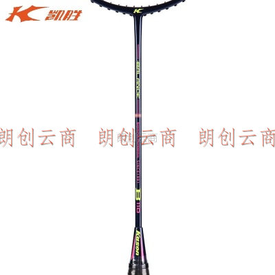 凯胜（KASON）羽毛球拍 全碳素3u全能型入门训练拍BalanceB110藏蓝已穿线