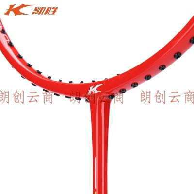 凯胜（KASON）羽毛球拍 全碳素3u全能型入门训练拍BalanceB110艳红已穿线