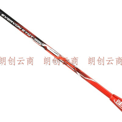 EVERVON 羽毛球拍单拍全碳素3U超轻耐打小红拍成人儿童学生运动比赛训练羽拍 EYQT-990中国红
