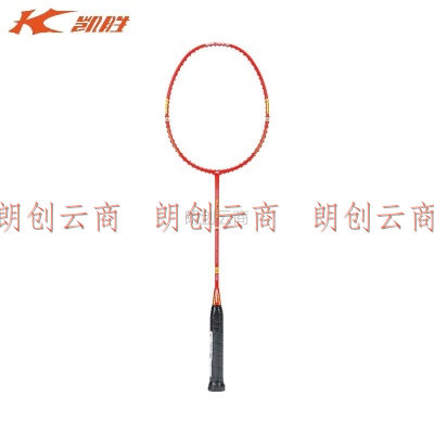 凯胜（KASON）羽毛球拍 全碳素3u全能型入门训练拍BalanceB110艳红已穿线