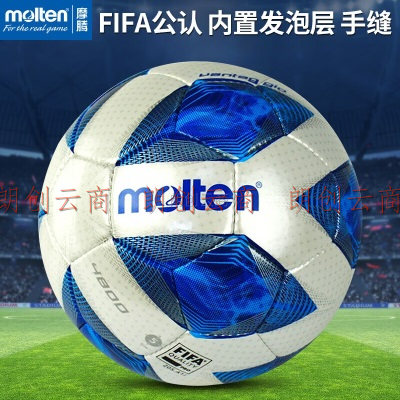 摩腾molten足球5号标准比赛球FIFA公认手缝足球F5A4800